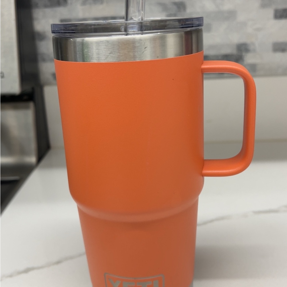 YETI Desert Clay Tumbler with Handle